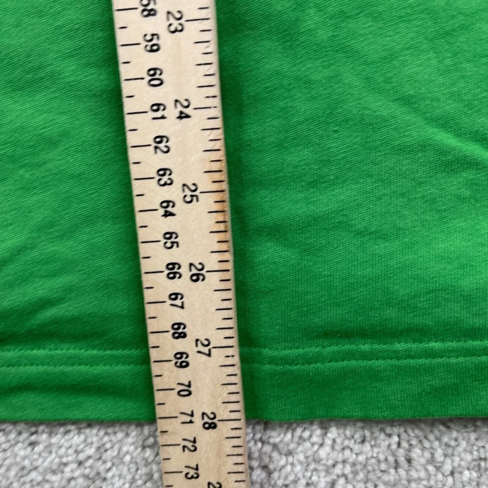 Oregon Ducks Polo Shirt Men Large Green Nike Campus Collection Long Sleeve Rugby